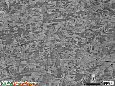 Zip code 64070 satellite photo by USGS
