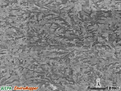 Zip code 64084 satellite photo by USGS