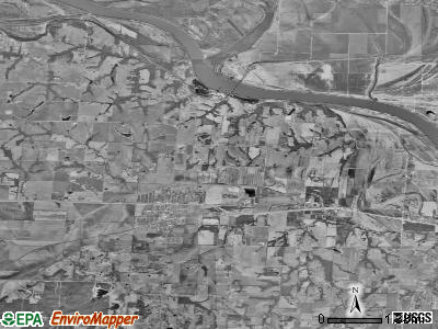 Zip code 64088 satellite photo by USGS