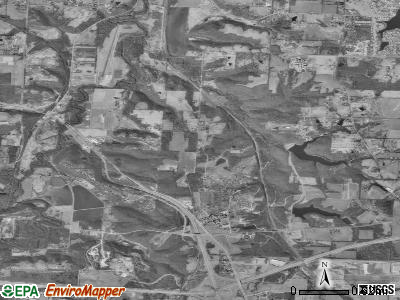 Zip code 64139 satellite photo by USGS