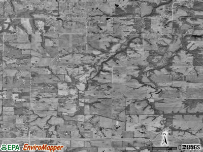 Zip code 64164 satellite photo by USGS