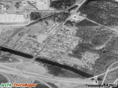 Zip code 08023 satellite photo by USGS