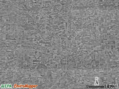 Zip code 64424 satellite photo by USGS