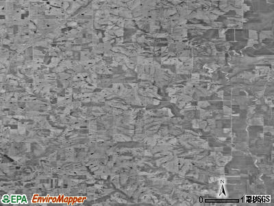 Zip code 64426 satellite photo by USGS