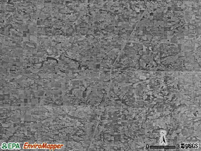 Zip code 64429 satellite photo by USGS