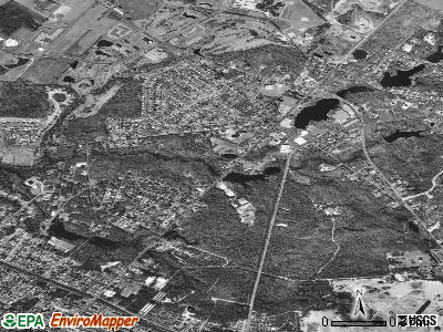 Zip code 08026 satellite photo by USGS