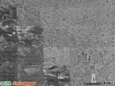 Zip code 64437 satellite photo by USGS