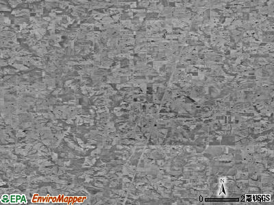 Zip code 64442 satellite photo by USGS