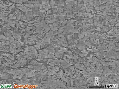Zip code 64454 satellite photo by USGS