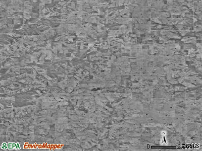 Zip code 64458 satellite photo by USGS
