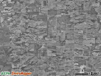 Zip code 64459 satellite photo by USGS
