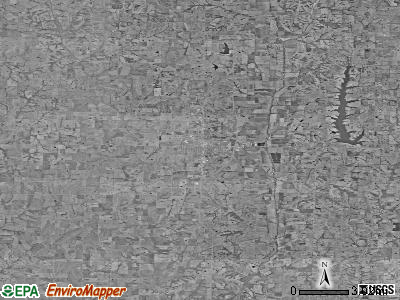 Zip code 64468 satellite photo by USGS