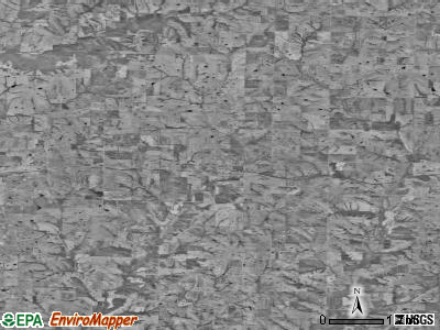 Zip code 64471 satellite photo by USGS