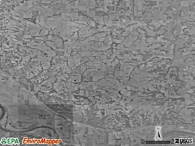 Zip code 64473 satellite photo by USGS