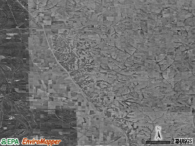 Zip code 64482 satellite photo by USGS
