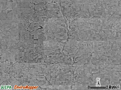 Zip code 64487 satellite photo by USGS