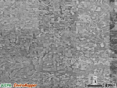 Zip code 64623 satellite photo by USGS