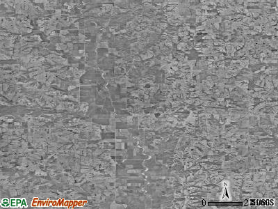 Zip code 64632 satellite photo by USGS