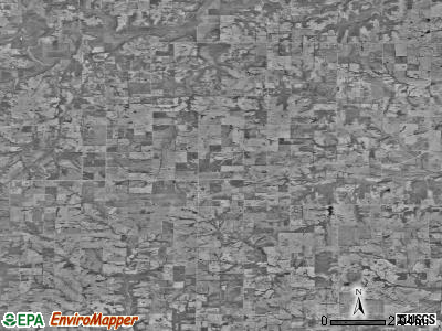 Zip code 64637 satellite photo by USGS