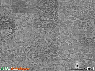 Zip code 64640 satellite photo by USGS