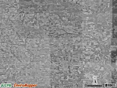 Zip code 64643 satellite photo by USGS