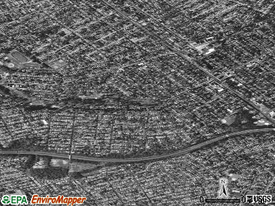 Zip code 08035 satellite photo by USGS