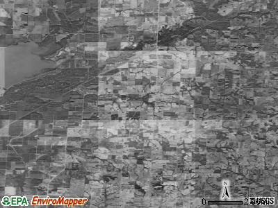 Zip code 64660 satellite photo by USGS