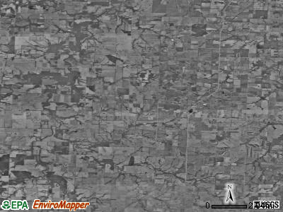 Zip code 64728 satellite photo by USGS