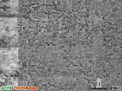 Zip code 64742 satellite photo by USGS