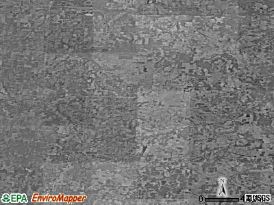 Zip code 64744 satellite photo by USGS