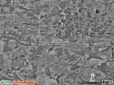 Zip code 64746 satellite photo by USGS