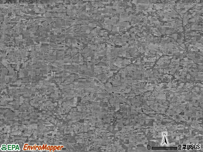 Zip code 64747 satellite photo by USGS