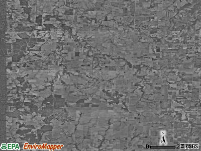 Zip code 64761 satellite photo by USGS