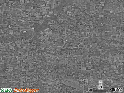 Zip code 64772 satellite photo by USGS