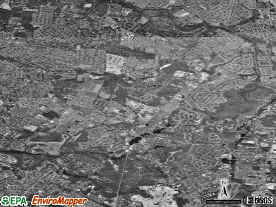 Zip code 08043 satellite photo by USGS