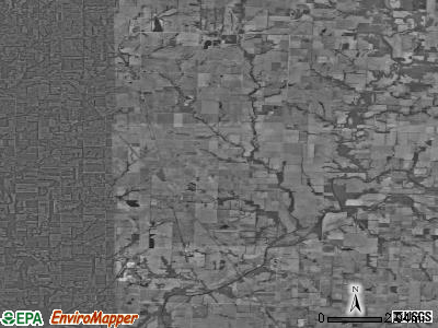 Zip code 64832 satellite photo by USGS