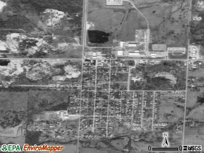 Zip code 64841 satellite photo by USGS
