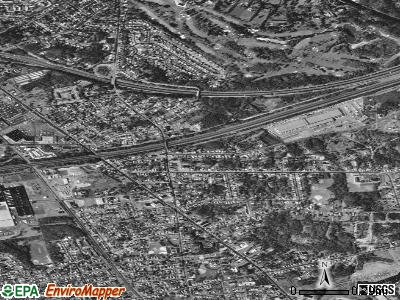 Zip code 08045 satellite photo by USGS