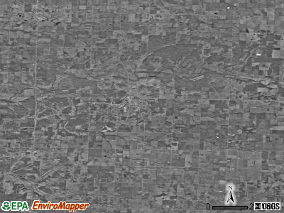 Zip code 64844 satellite photo by USGS