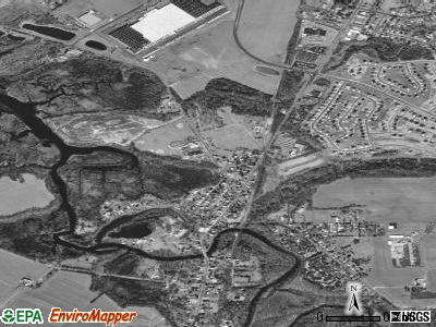 Zip code 08046 satellite photo by USGS