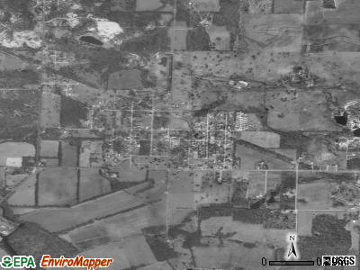 Zip code 64857 satellite photo by USGS