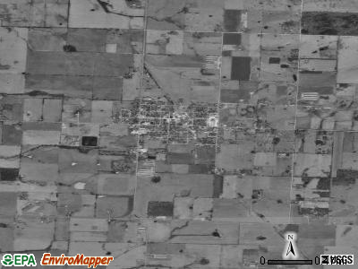 Zip code 64874 satellite photo by USGS