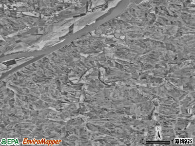 Zip code 65016 satellite photo by USGS