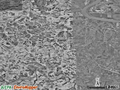 Zip code 65023 satellite photo by USGS