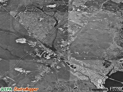 Zip code 08050 satellite photo by USGS