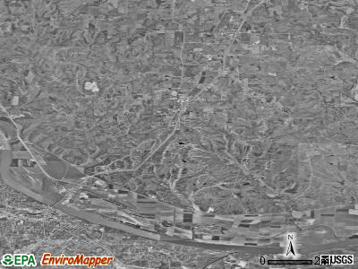 Zip code 65043 satellite photo by USGS