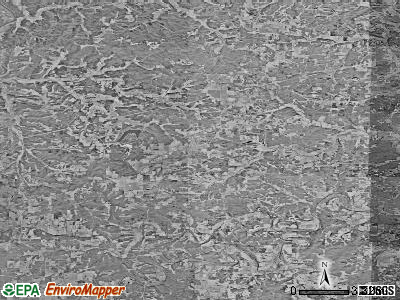 Zip code 65066 satellite photo by USGS