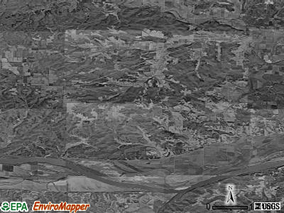 Zip code 65067 satellite photo by USGS