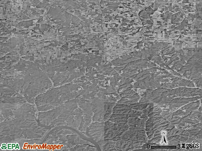 Zip code 65078 satellite photo by USGS