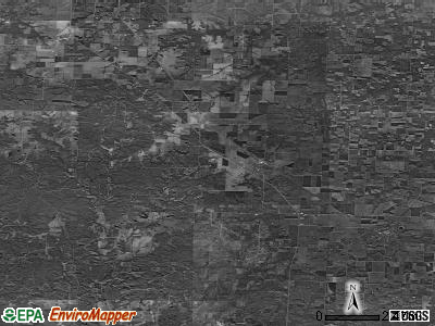 Zip code 65243 satellite photo by USGS